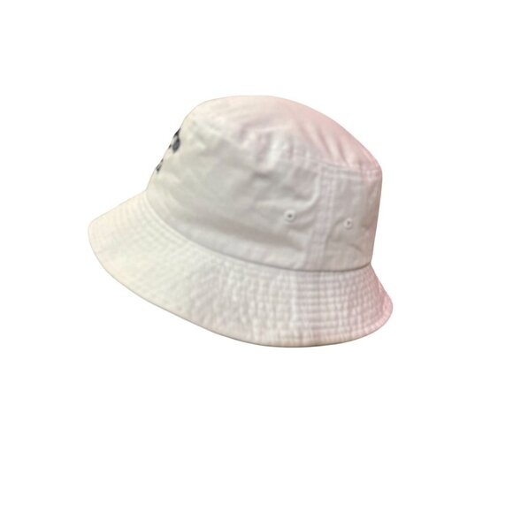 Sportsman Westhampton Beach Bucket Hat White Blue Cotton Unisex OSFM - Picture 5 of 8